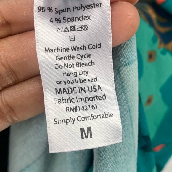 Lularoe Boho Aztec Irma Tunic Sz M - Picture 4 of 5